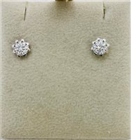 Orecchini Recarlo Donna in Oro bianco Diamante XD220/035B